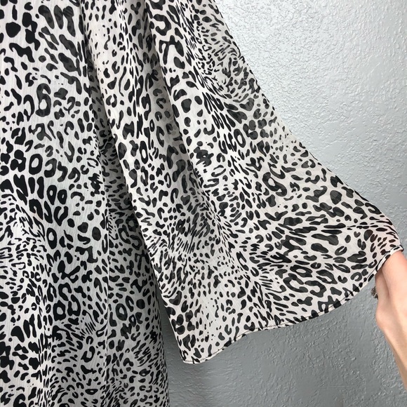 CATO animal print cheetah leopard shirt bl… - Picture 3 of 9